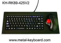 IP65 سيليكون لوحة المفاتيح لوحة مفاتيح USB جبل لوحة المفاتيح مع ماوس كرة التتبع المريح