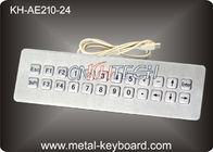منفذ أوسب ديناميكية للماء الصناعية كشك لوحة المفاتيح المعدنية مع 24 مفاتيح