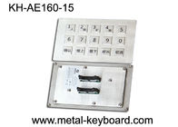 ماتريكس ناتج لوحة مفاتيح معدنية صناعية مضادة للصدأ لآلة الألغام