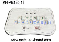 NEMA4x 30mA الفولاذ المقاوم للصدأ Kiosk Keyboard PS2 USB Vandal Proof Keypad