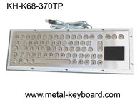 أداء مستقر لوحة المفاتيح الصناعية مع لوحة اللمس 70 مفاتيح، لوحة اللمس لوحة المفاتيح المعدنية