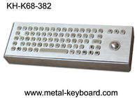 المخرب برهان لوحة مفاتيح الكمبيوتر الصناعية مع كرة التتبع و 71 مفاتيح