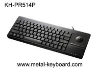الخدمة الذاتية 81 مفاتيح لوحة المفاتيح مع كرة التتبع المتكاملة، لوحة مفاتيح الكمبيوتر للماء