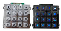 16 مفاتيح الخلفية المخرب والدليل على الوصول لوحة المفاتيح، لوحة المفاتيح المعدنية الرقمية