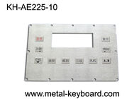 لوحة الفولاذ المقاوم للصدأ المخصصة صعود لوحة مفاتيح كيوسك مع 10 مفاتيح للبيئة القاسية