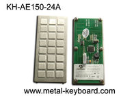لوحة المفاتيح المعدنية الصناعية كشك مع 24 مفاتيح تصميم تخطيط مخصص
