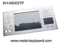 لوحة المفاتيح المعدنية مع لوحة المفاتيح الرقمية ولوحة اللمس للأجهزة الصناعية