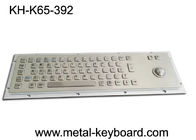 لوحة مفاتيح صناعية متينة من الفولاذ المقاوم للصدأ 65 مفتاحًا مقاومة للماء