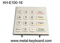 IP65 عدد مكافحة التخريب لوحة المفاتيح المعدنية لوحة كشك جبل لوحة المفاتيح في الهواء الطلق