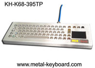 الصناعية Ruggedized لوحة المفاتيح سطح المكتب المعادن Touchpad الكمبيوتر حسب الطلب