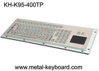 95 مفاتيح معدنية صناعية تخطيط لوحة المفاتيح للتخصيص 30mA مقاوم للماء