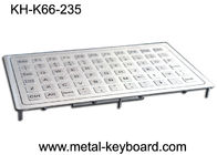 20mA PS2 لوحة مفاتيح صلبة من الفولاذ المقاوم للصدأ 800 ديسيبل متوحد الخواص جبل 66 مفتاح
