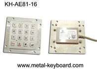 المضادة - المخرب لوحة المفاتيح المعدنية كشك IP65، 16 مفتاح لوحة المفاتيح مانعة لتسرب الماء