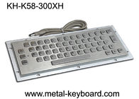 58 مفتاح مقاوم للماء لوحة مفاتيح مثبتة على لوحة مفاتيح من الفولاذ المقاوم للصدأ IP65