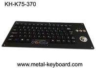 لوحة مفاتيح صناعية مدمجة من السيليكون بإضاءة خلفية مع كرة التتبع 75 مفتاحًا 5.0VDC