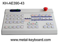 1.5 مم السفر 43 مفاتيح بلاستيكية لوحة مفاتيح سطح المكتب قوية