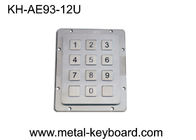 لوحة المفاتيح جبل التحكم في الوصول لوحة المفاتيح موصل USB 12 أزرار مسطحة CE الموافقة