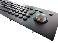 لوحة مفاتيح PS / 2 PC معدنية مع كرة التتبع بالليزر