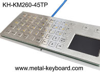 لوحة مفاتيح SUS304 81x81mm مقاومة للماء مع لوحة اللمس FCC PS2