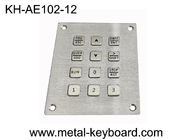 12 مفتاح 3 × 4 لوحة تخطيط مثبتة على لوحة مفاتيح 2 مم من الفولاذ المقاوم للصدأ