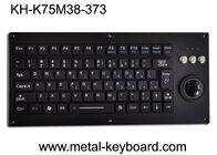 نحى SS لوحة المفاتيح الصناعية القابلة للتعديل مع كرة التتبع USB PS2
