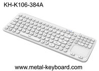 لوحة مفاتيح راتينج 5VDC لوحة مفاتيح سيليكون صناعية لسطح المكتب الرقمي FCC