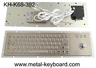 لوحة معدنية جبل لوحة المفاتيح الصناعية الكمبيوتر نوع ماوس ليزر تراكبال
