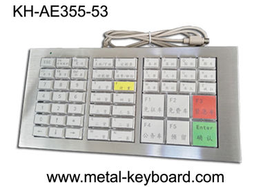 لوحة المفاتيح الميكانيكية صدمات القوية، لوحة المفاتيح لوحة الفولاذ المقاوم للصدأ