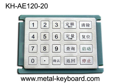 وعرة الفولاذ المقاوم للصدأ لوحة المفاتيح محطة كهرباء لوحة المفاتيح مع 20 مفاتيح 5X4 مصفوفة