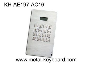 4X4 تصميم وعرة لوحة المفاتيح المعدنية مع 16 مفاتيح لنظام التحكم في الوصول