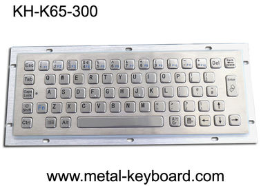 لوحة مفاتيح معدنية صلبة صلبة لوحة مفاتيح دخول مدمجة SS للحصول على كشك معلومات