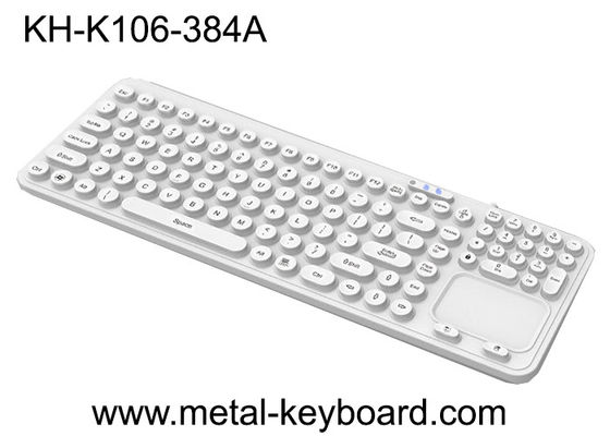 لوحة مفاتيح راتينج 5VDC لوحة مفاتيح سيليكون صناعية لسطح المكتب الرقمي FCC
