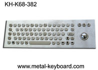 67 مفاتيح صدمات القوية لوحة المفاتيح / لوحة المفاتيح المعدنية الكمبيوتر مع الليزر كرة التتبع