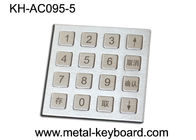4 × 4 مصفوفة باب الوصول لوحة المفاتيح مع وعرة مادة الفولاذ المقاوم للصدأ