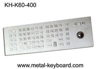 مخصص وعرة الصناعية كشك لوحة المفاتيح مع كرة التتبع 60 مفاتيح مقاومة للماء