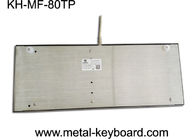 30mA لوحة مفاتيح من الفولاذ المقاوم للصدأ مقاومة للماء 43 مفتاحًا مع ماوس لوحة اللمس