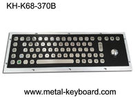 لوحة مفاتيح صناعية سوداء مطلية بالكهرباء 30mA مع كرة تراك 25 مم