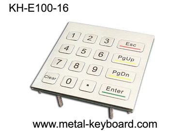 16 مفاتيح 4X4 مصفوفة معدنية Keypad أحرف محفورة بالليزر لنظام التحكم في الوصول