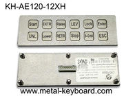 مصفوفة واجهة 12 مفاتيح 2X6 لوحة المفاتيح الفولاذ المقاوم للصدأ