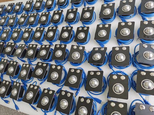 لوحة جهاز التوجيه الصناعي الوعرة جبل 38mm كرة التتبع المعدنية No Noise